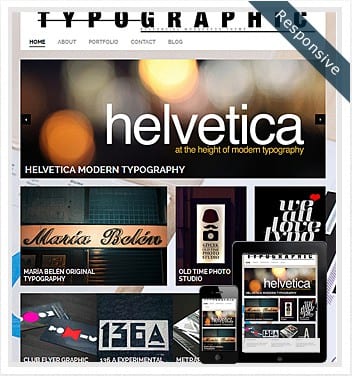 typographic-wordpress-theme
